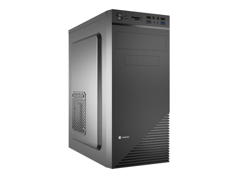 Natec Cabassu G2 - mid tower - ATX - Gehäuse - Tower - Schwarz