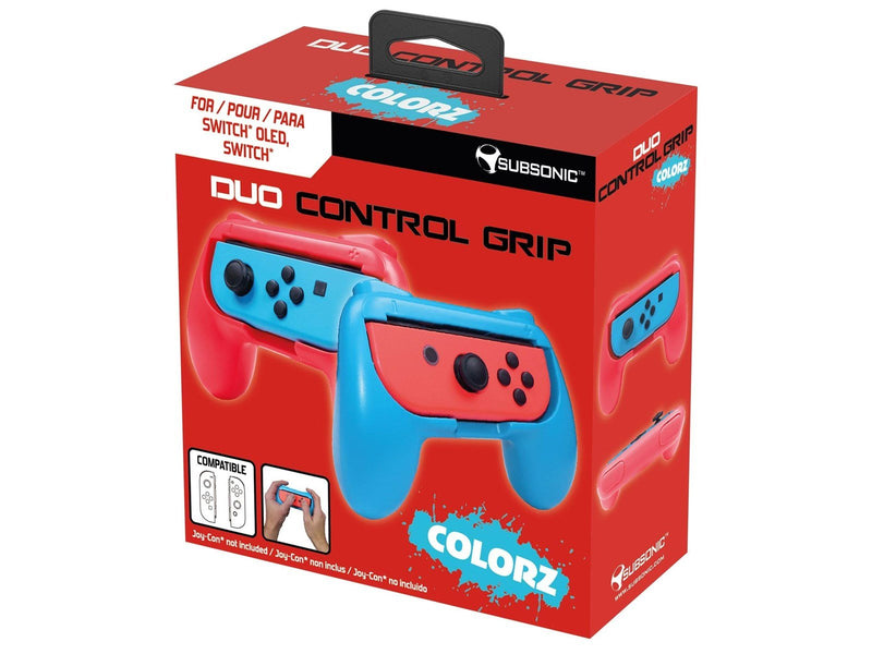 Subsonic Joy-Cons Comfort Grip (Red & Blue)