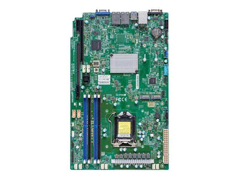 Supermicro X12STW-F Mainboard - Intel C256 - Intel LGA1200 socket - DDR4 RAM - SSI (Server)