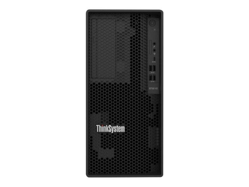 Lenovo ThinkSystem ST50 V2 - tower - Xeon E-2324G 3.1 GHz - 8 GB - HDD 2 TB