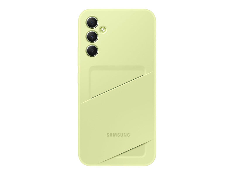 Samsung Galaxy A34 Card Slot Case - Lime