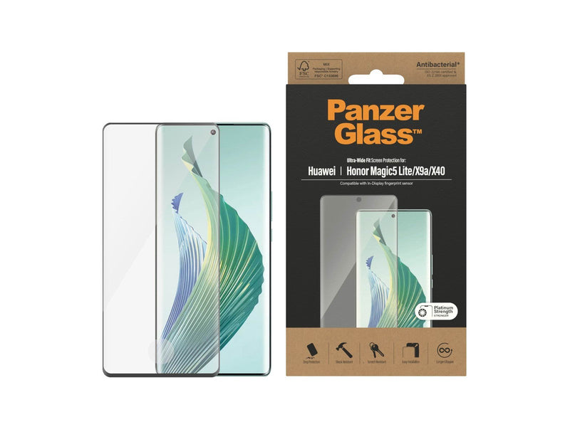 PanzerGlass Screen Protector Huawei Honor Magic 5 Lite | Ultra Wide Fit
