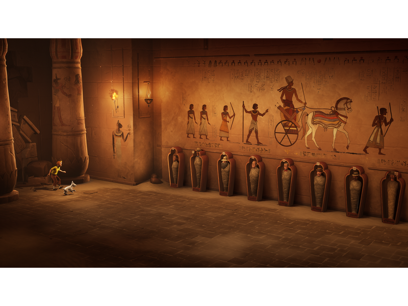 Tintin Reporter - Cigars of the Pharaoh - Microsoft Xbox Series X - Action - PEGI 12