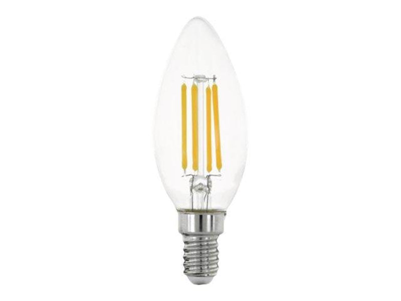 EGLO LED-Lampe E14 C35 2.2W 470LM 3000K KLAR E14
