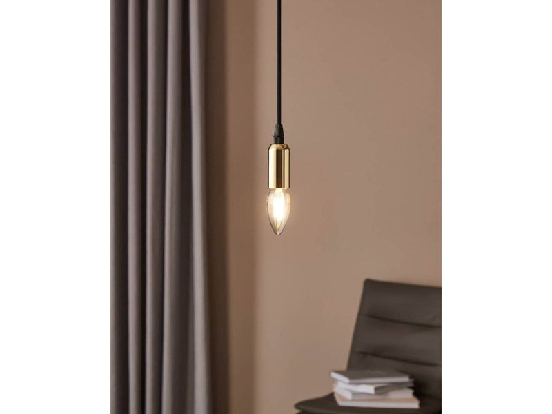 EGLO LED-Lampe C35 Candle 4.5W/827 470 lumen clear 3-step dimmable E14
