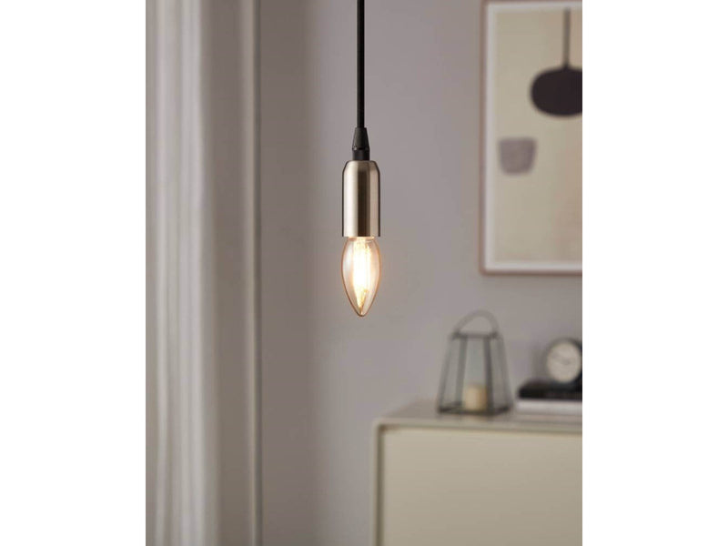 EGLO LED-Lampe C35 Candle 4W/822 270 lumen amber E14