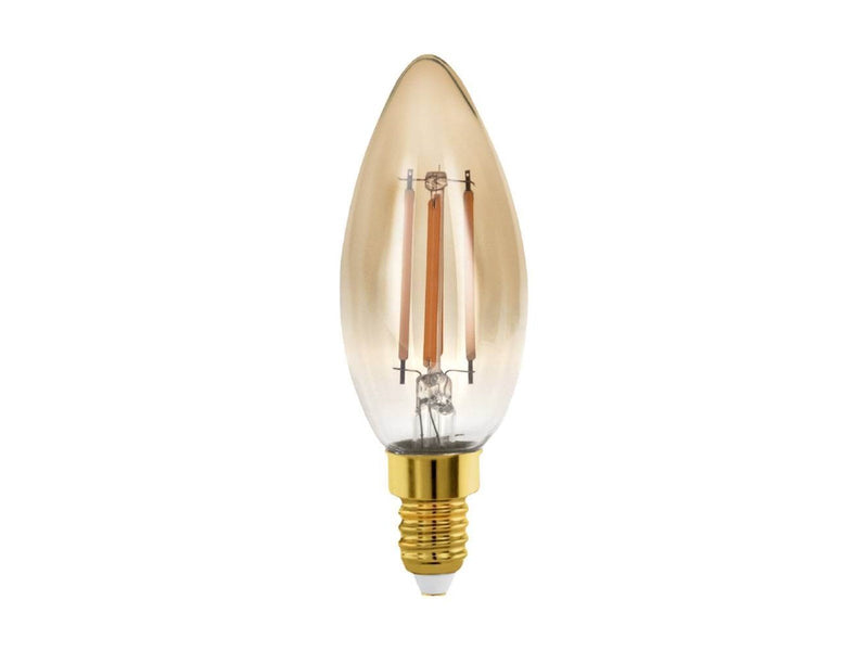 EGLO LED-Lampe C35 Candle 4W/817 300 lumen amber dimmable E14