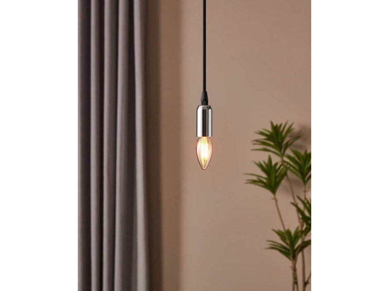 EGLO LED-Lampe C35 Candle 4W/817 300 lumen amber dimmable E14