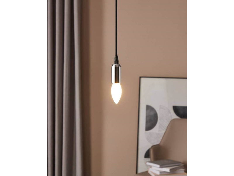 EGLO LED-Lampe C35 Candle 4W/827 470 lumen matt E14