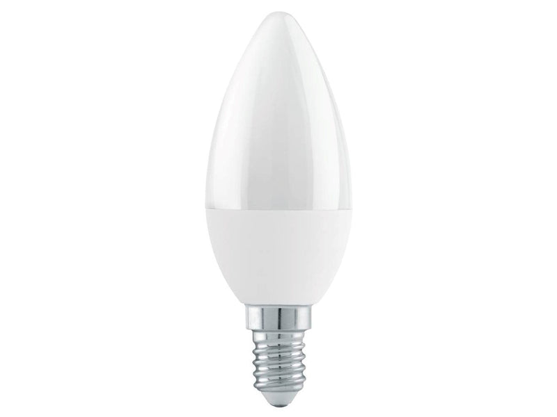 EGLO LED-Lampe C37 Candle 4.9W/830 470 lumen matt 3-step dimmable E14