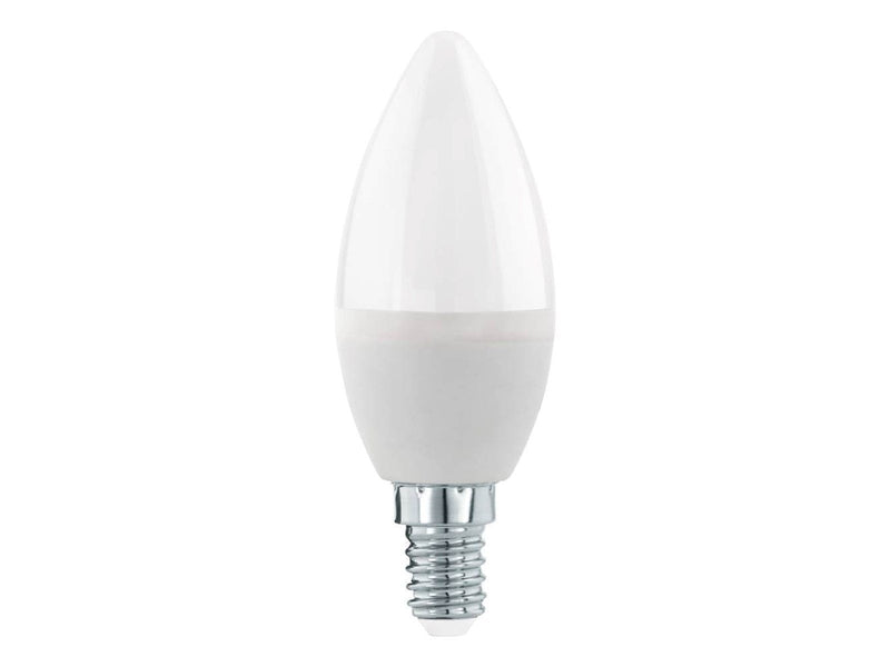 EGLO LED-Lampe C37 Candle 5.5W/830 470 lumen matt dimmable E14