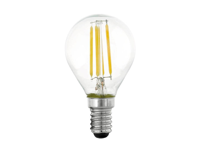 EGLO LED-Lampe P45 Mini ball 4.5W/827 470 lumen clear 3-step dimmable E14