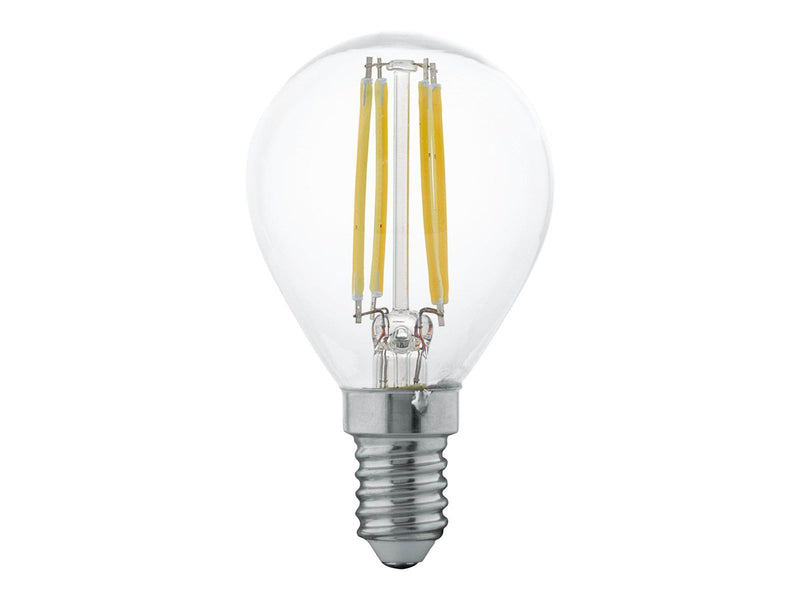 EGLO LED-Lampe P45 Mini ball 4W/827 350 lumen clear E14