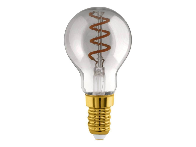 EGLO LED-Lampe P45 Mini ball Spiral 4W/820 100 lumen smoke dimmable E14