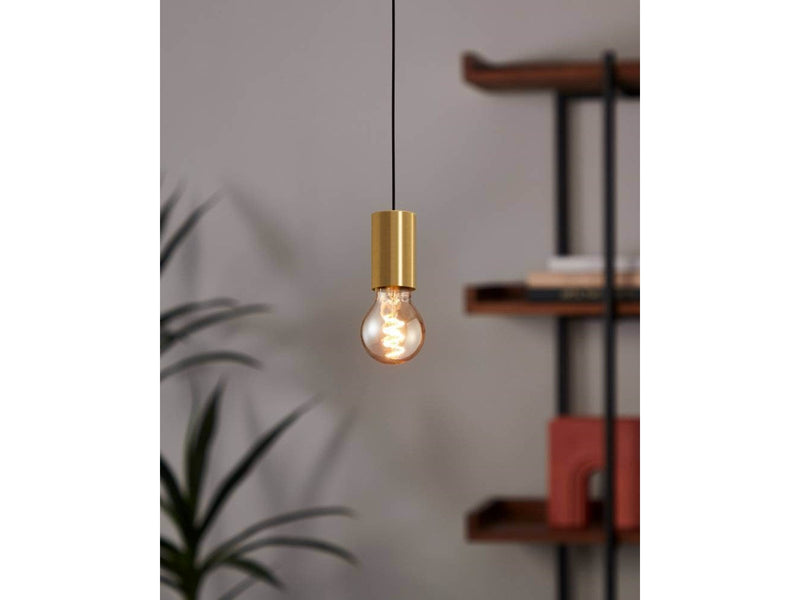 EGLO LED-Lampe P45 Mini ball Spiral 4W/820 145 lumen amber dimmable E14