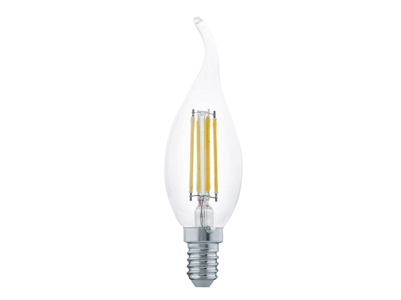EGLO LED-Lampe CF35 Candle 4W/827 350 lumen clear E14