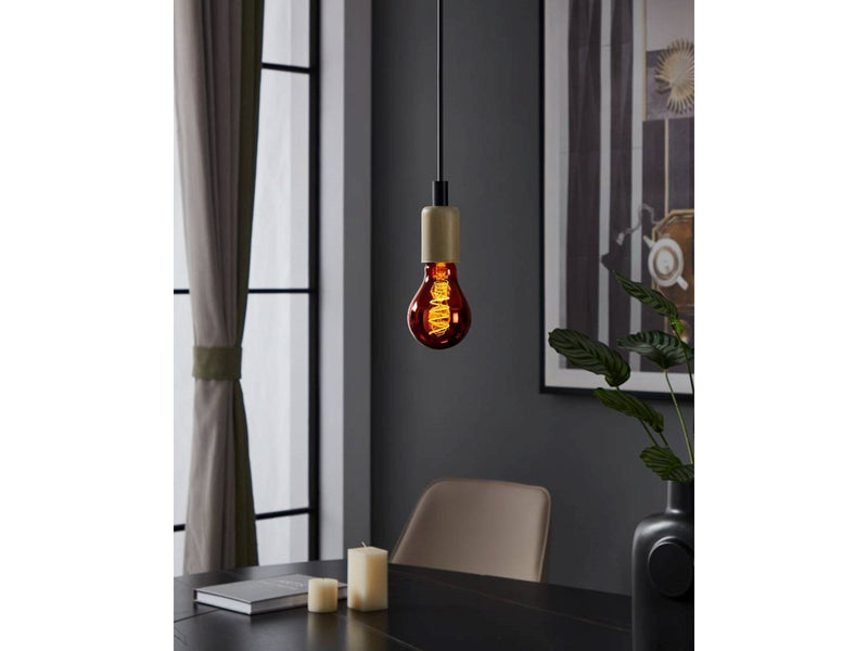 EGLO LED-Lampe A75 Spiral 4W/820 30 lumen copper dimmable E27