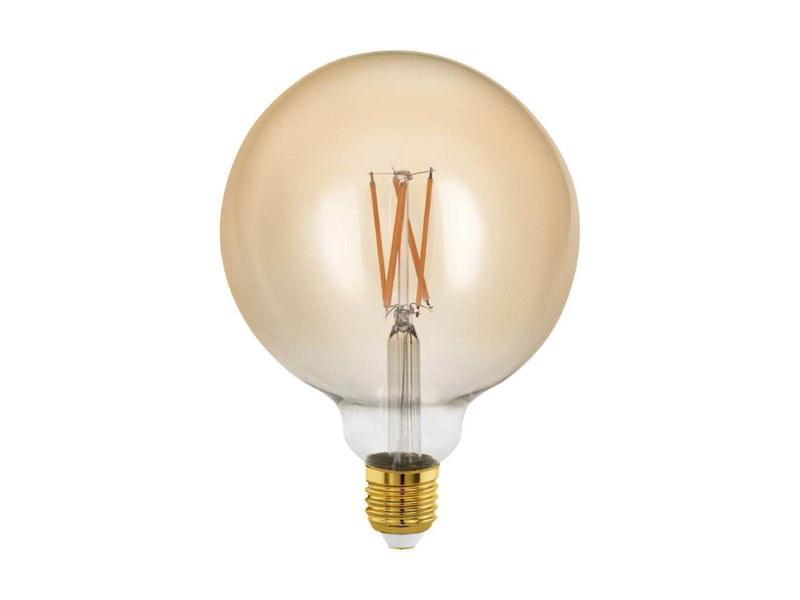 EGLO LED-Lampe G125 Globe 4W/817 300 lumen amber dimmable E27