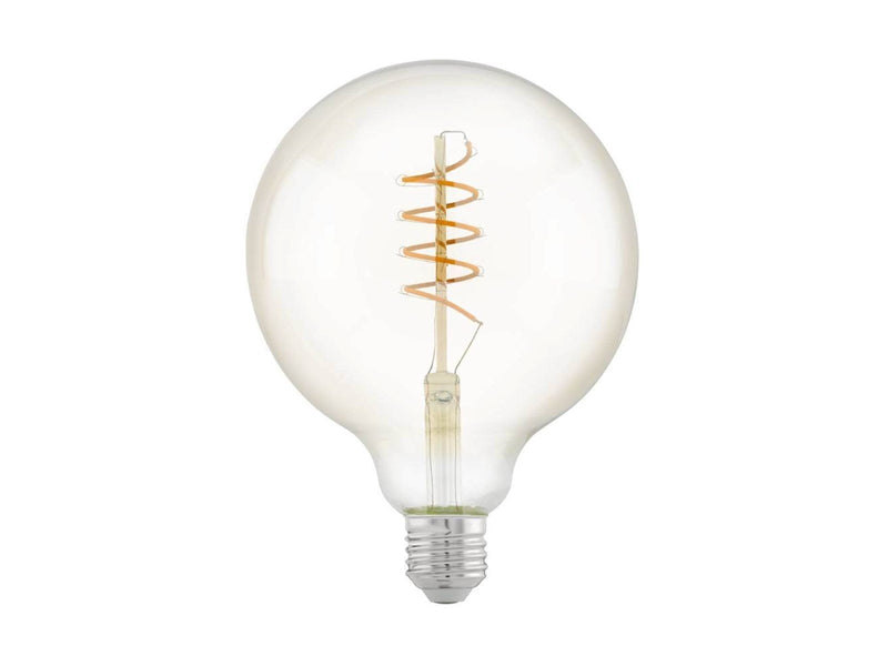 EGLO LED-Lampe G125 Globe 4W/822 270 lumen clear 3-step dimmable E27