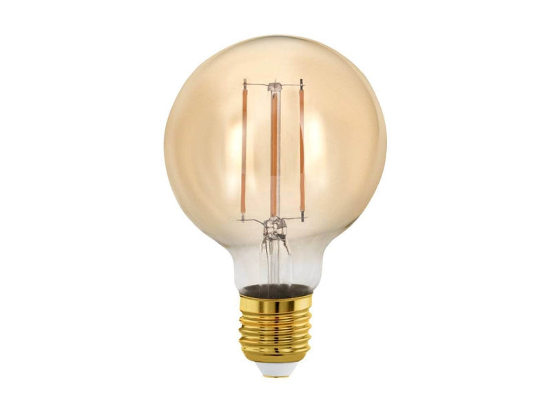 EGLO LED-Lampe G80 Globe 4W/817 300 lumen amber dimmable E27