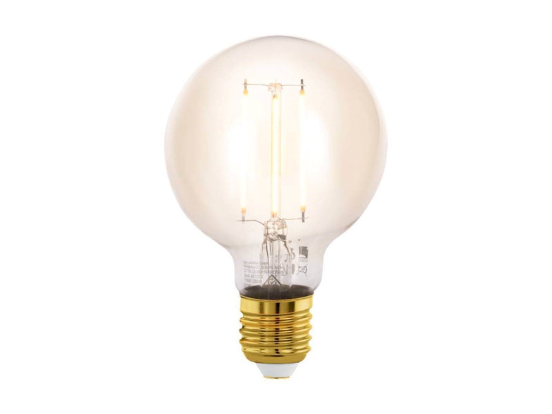 EGLO LED-Lampe G80 Globe 4W/817 300 lumen amber dimmable E27