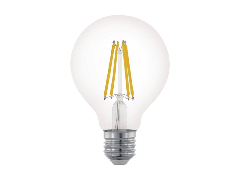 EGLO LED-Lampe G80 Globe 7.5W/827 806 lumen clear dimmable E27