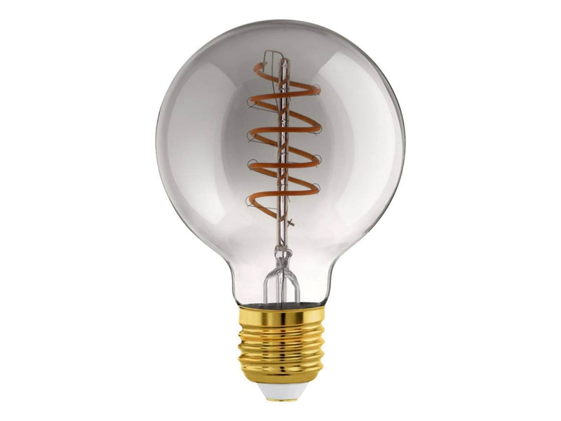 EGLO LED-Lampe G80 Globe 4W/820 100 lumen smoke dimmable E27