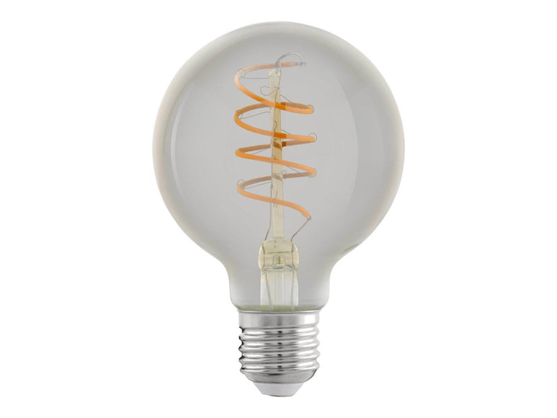 EGLO LED-Lampe G80 Globe 4W/822 270 lumen clear 3-step dimmable E27