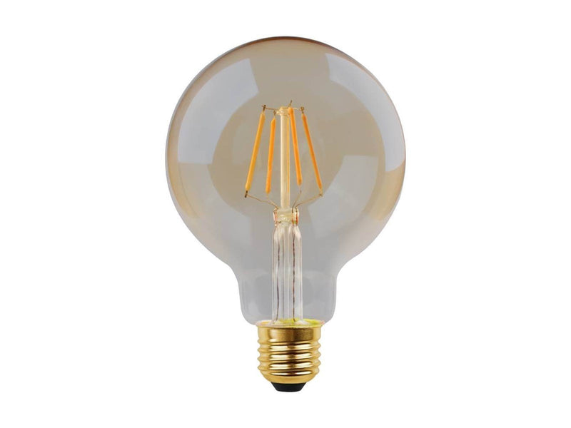 EGLO LED-Lampe G95 Globe 4.5W/822 400 lumen amber 3-step dimmable E27