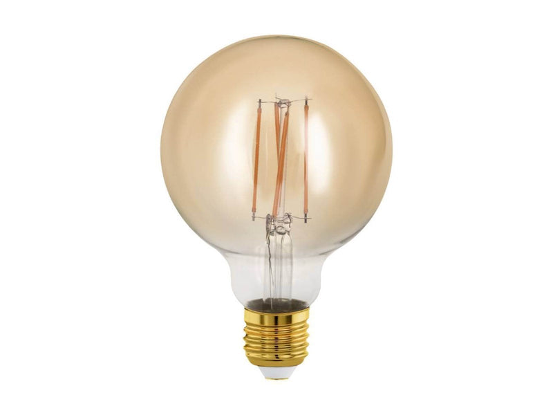 EGLO LED-Lampe G95 Globe 4W/817 300 lumen amber dimmable E27