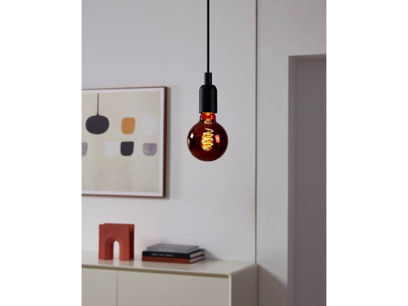 EGLO LED-Lampe G95 Spiral 4W/622 30 lumen copper dimmable E27