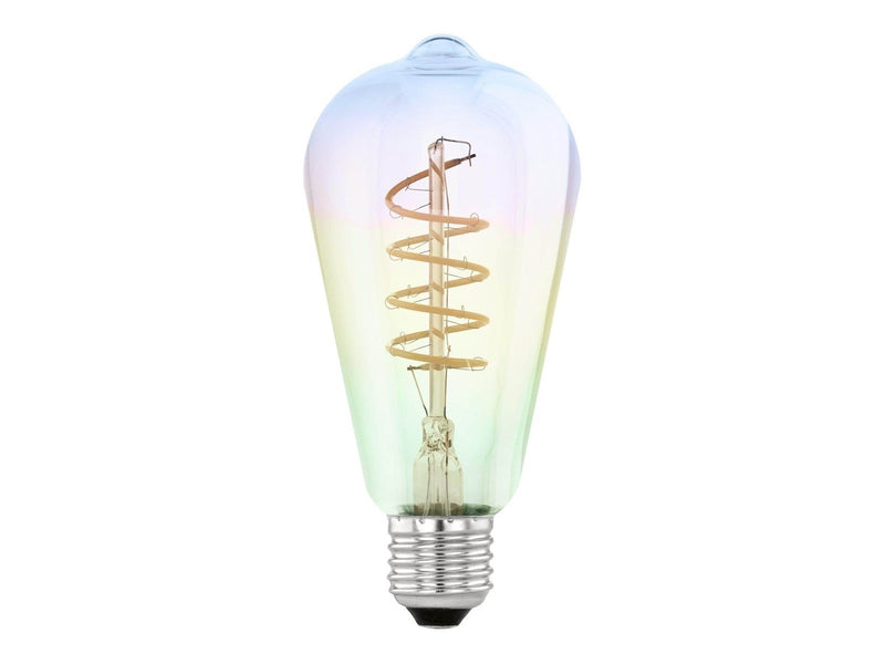 EGLO LED-Lampe ST64 Spiral 4W (21W) 1800K Dimmable Violet E27