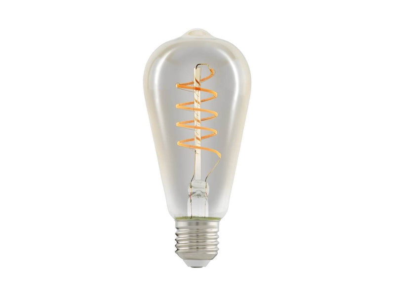 EGLO LED-Lampe ST64 Spiral 4W/822 270 lumen amber 3-step dimmable E27