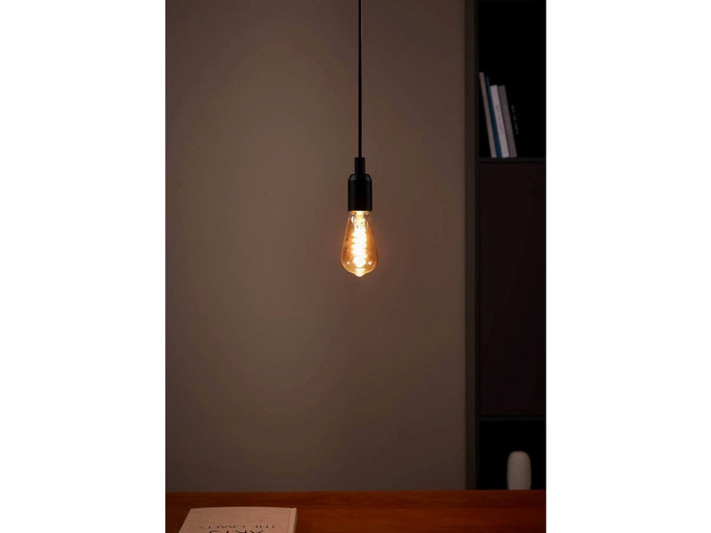 EGLO LED-Lampe ST64 Spiral 4W/822 270 lumen clear 3-step dimmable E27