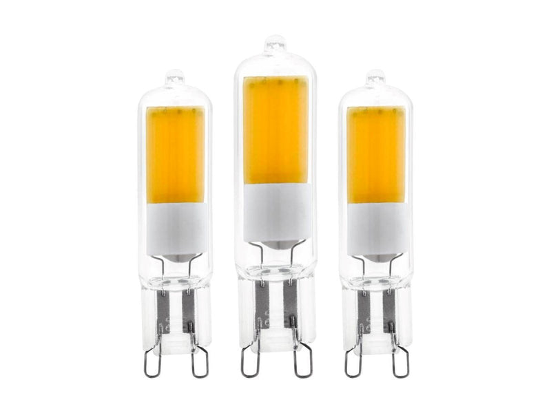 EGLO LED-Lampe COB 2W/830 200 lumen clear 3-pack G9