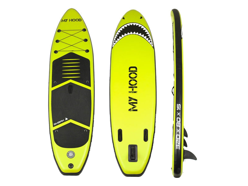 My Hood Sup Board Shark - Lime