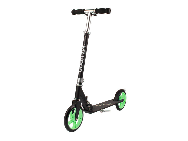 My Hood 200 Scotter - Black/Green