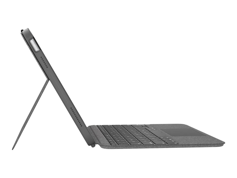 Logitech Combo Touch for iPad 10.9" (10th gen) - Oxford Grey - US - Tastatur & Folio-Set - Englisch - US - Grau