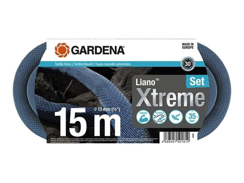 Gardena Liano Xtreme Textile Hose 15 m