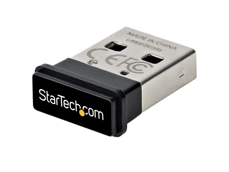 StarTech.com USB Bluetooth 5.0 Adapter USB Bluetooth Dongle Receiver Range Up to 10M