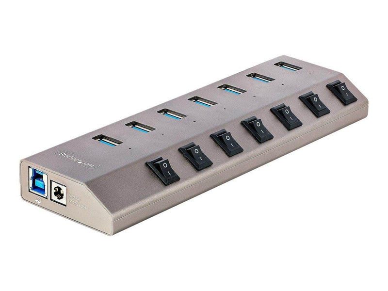 StarTech.com 5G7AIBS-USB-HUB-EU USB-Hubs - USB 3.2 - 7 - Grau