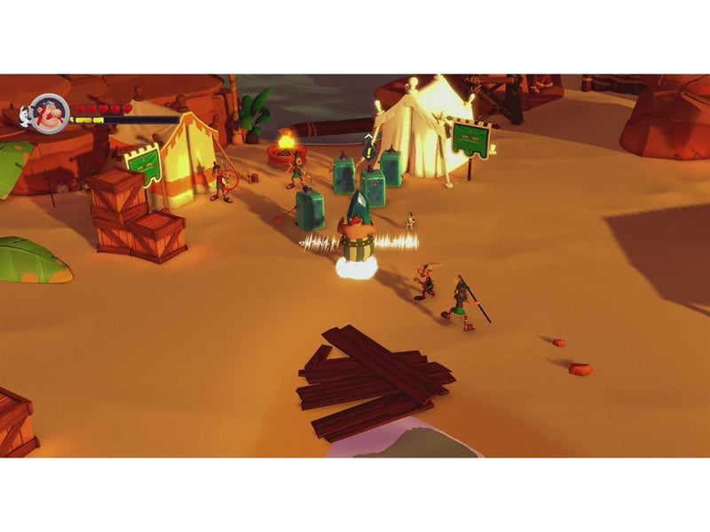 Asterix & Obelix XXL 3: The Crystal Menhir (Code in a Box) - Nintendo Switch - Platformer - PEGI 7