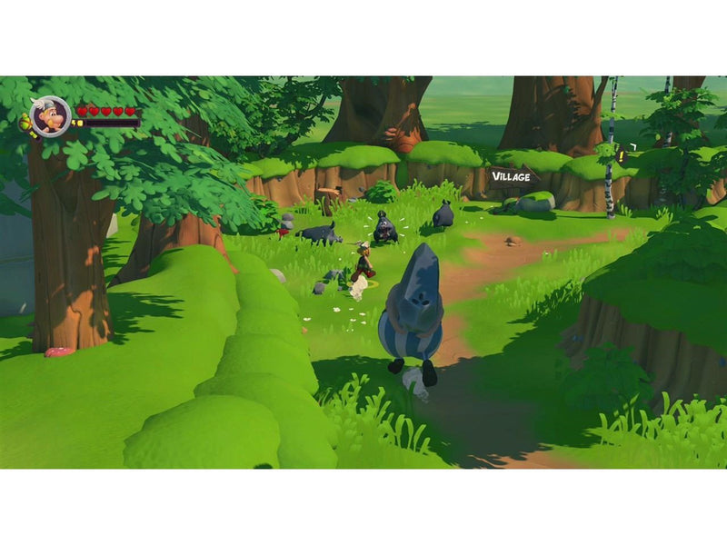 Asterix & Obelix XXL 3: The Crystal Menhir (Code in a Box) - Nintendo Switch - Platformer - PEGI 7
