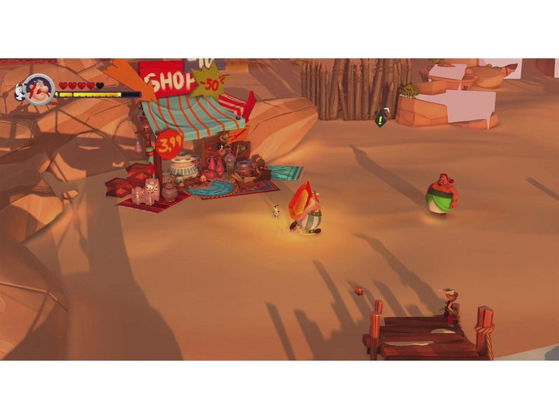 Asterix & Obelix XXL 3: The Crystal Menhir (Code in a Box) - Nintendo Switch - Platformer - PEGI 7
