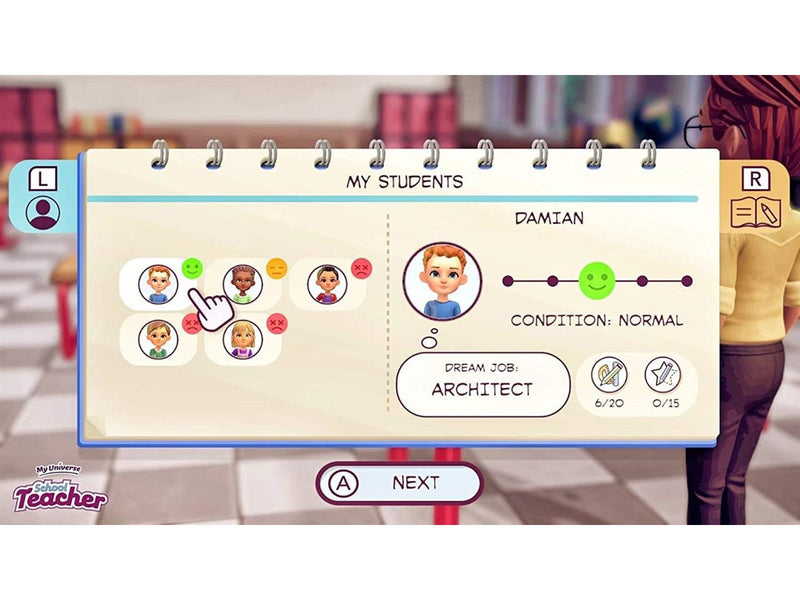 My Universe: School Teacher (Code in a Box) - Nintendo Switch - Virtual Life - PEGI 3
