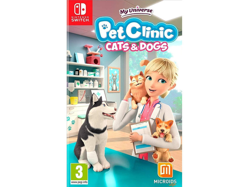 My Universe: Pet Clinic Cats + Dogs (Code in a Box) - Nintendo Switch - Virtual Pet - PEGI 3