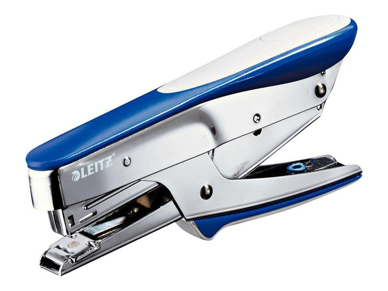 Leitz stapling pliers - 15 sheets - plastic metal - metallic blue