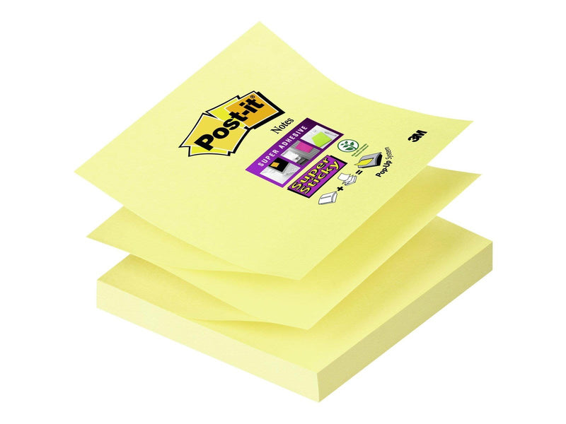 3M Post-it Super Sticky Z-Notes R330-12SS-CY