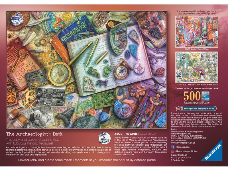 Ravensburger Amiee Stewart Archaeology 500p