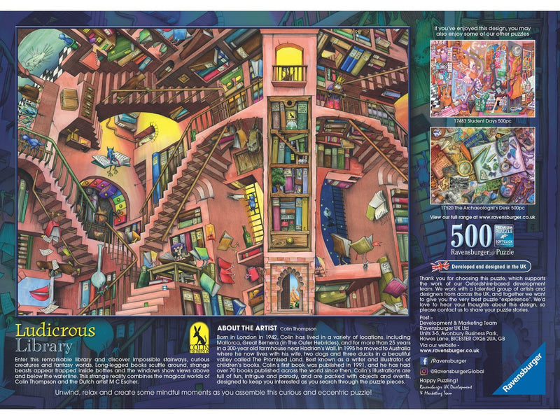 Ravensburger Ludicrous Libray 500p